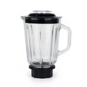 Blender Techwood Inox Grenat Bol Verre 1,5L, 2 Vitesses + Impulsions, 6 Lames Inox – TBLI-385