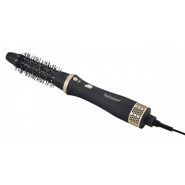 Brosse Soufflante Chauffante Techwood 5 en 1, 2 Vitesses & 5 Accessoires – TCO-6091
