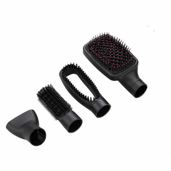 Brosse Soufflante Chauffante Techwood 5 en 1, 2 Vitesses & 5 Accessoires – TCO-6091