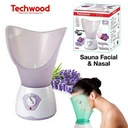 Sauna Facial Ionique Techwood 45ml, 2 Positions Vapeur & Accessoires Complets – TSF-618