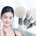 Brosse Cosmétique Visage & Corps Techwood, Tête Rotative & 4 Accessoires – TBV-313