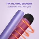 Fer à Boucler Techwood 40W, Cordon Rotatif & Plaques Céramique – TFB-237