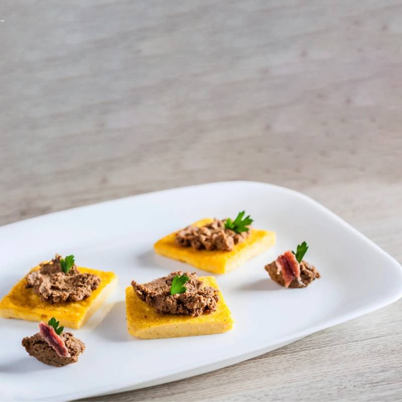 Lot De 6 Assiette Rectangulaire PARMA  28x20 Cm