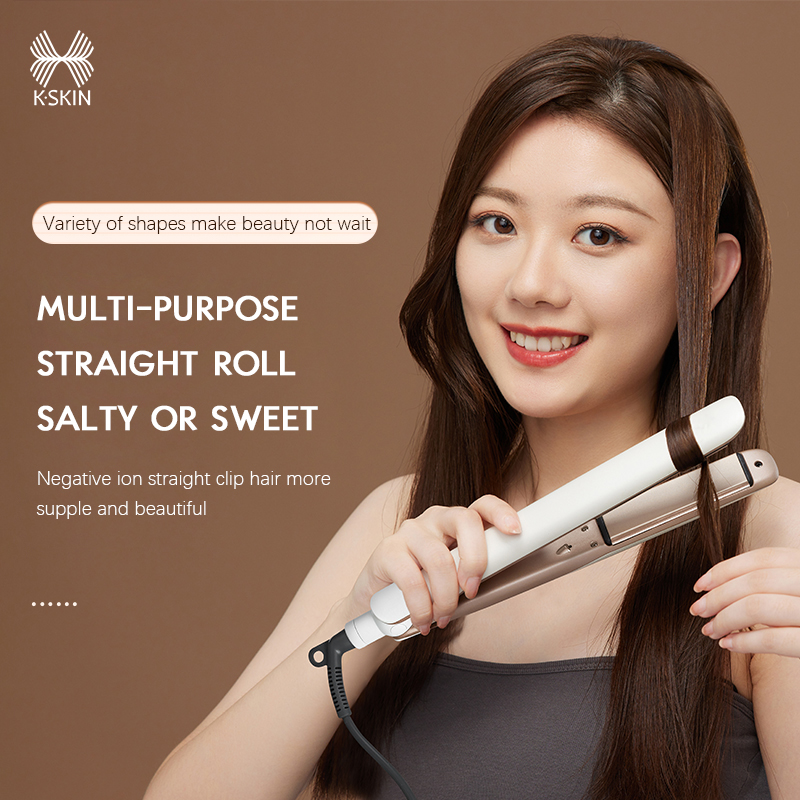 Lisseur à Cheveux Digital Techwood 140-200°C, Plaques Céramiques & Rotation 360° – TFL-291D