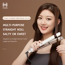 Lisseur à Cheveux Digital Techwood 140-200°C, Plaques Céramiques & Rotation 360° – TFL-291D