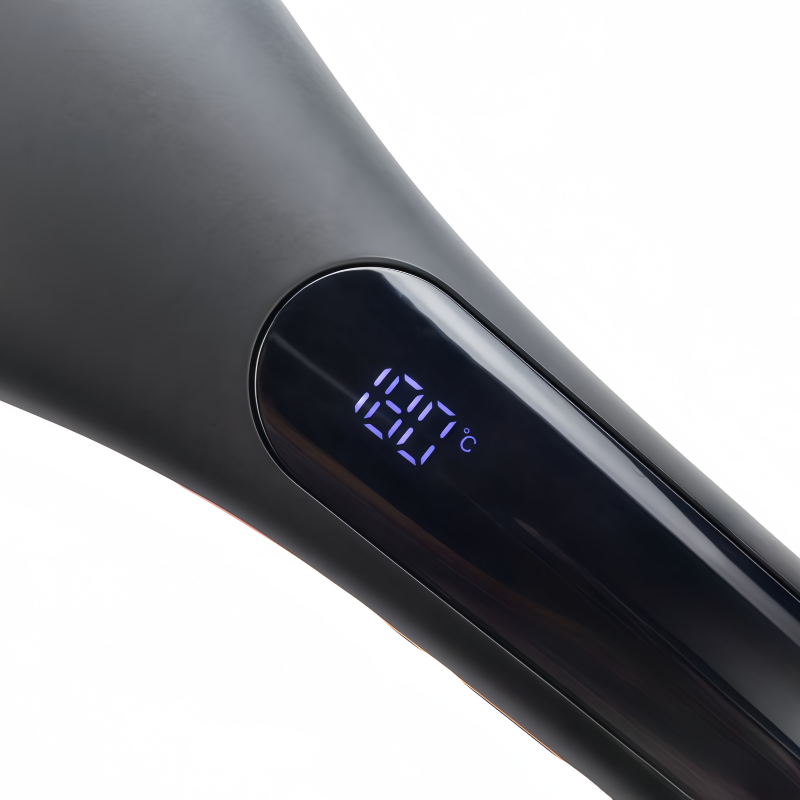 Brosse Lissante Techwood Céramique 80-230°C, Écran LCD Rétro-Éclairé – TBC-229L