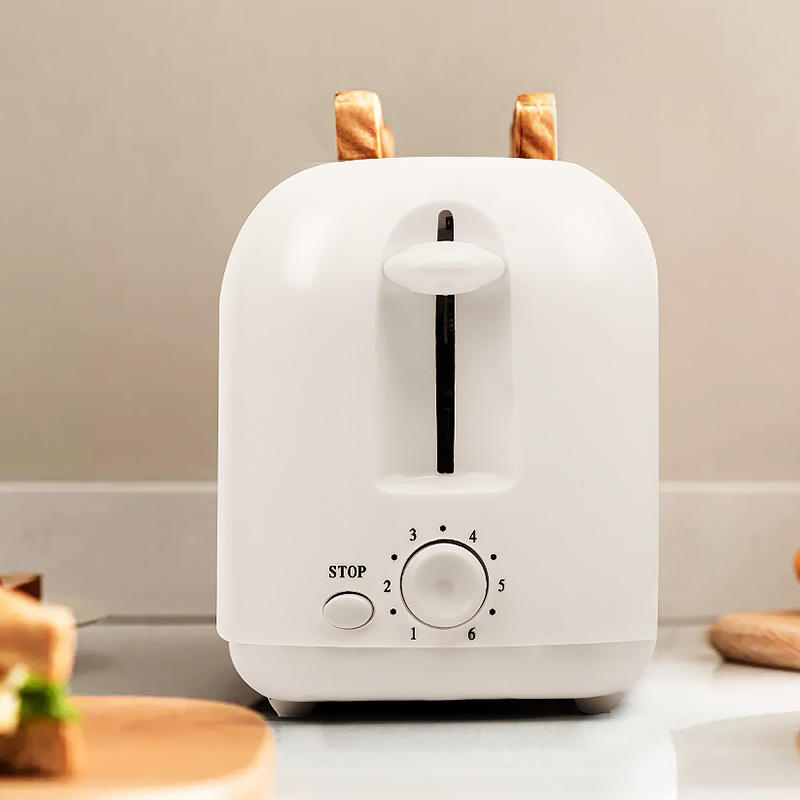 Grille-Pain Techwood Blanc 2 Fentes, Contrôle Brunissage & Éjection Automatique – TGP-202