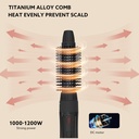 Brosse Chauffante Techwood 800W, Fonction Air Frais & Interrupteur Marche/Arrêt – TBC-896