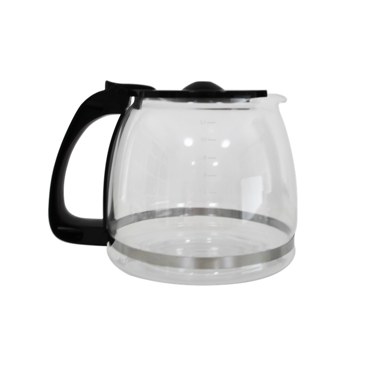 Cafetière Électrique Techwood Noir Inox – 6 à 8 Tasses avec Système Anti-Gouttes & Arrêt Automatique TCA-696