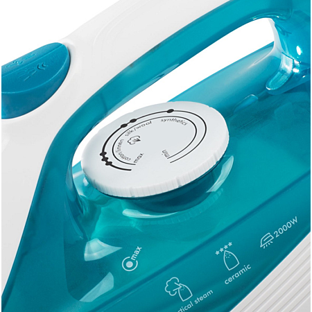 Fer à Vapeur Techwood Semelle Inox, Thermostat Réglable & Protection Thermique – TFV-2004