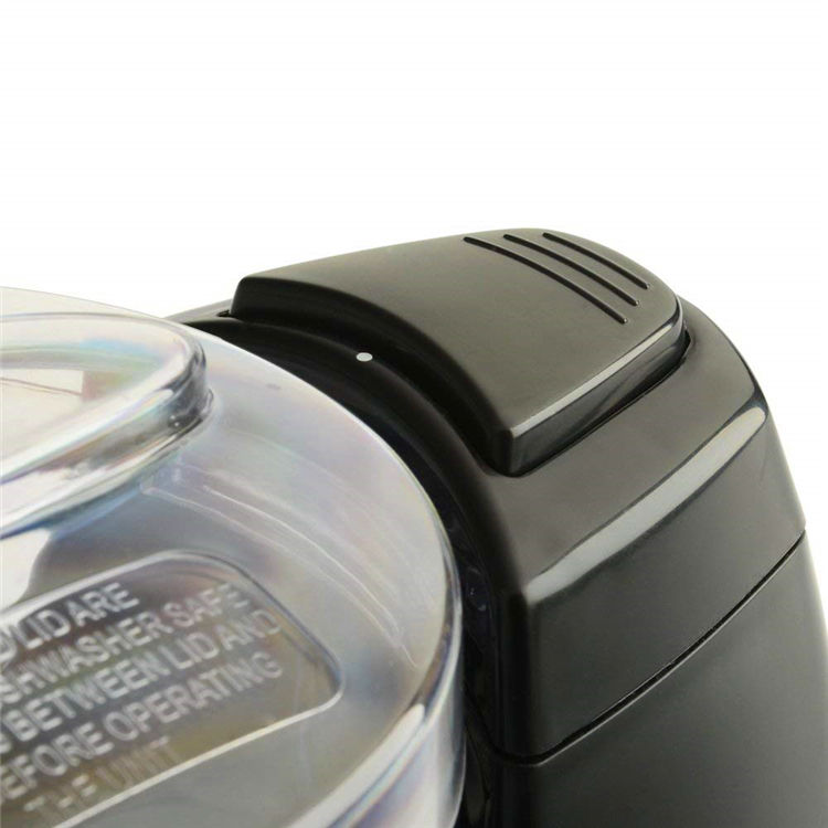 Minihâchoir Techwood Noir 375mL, Lames Inox & Bouton Poussoir – THA-156