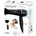 Séchoir Techwood Noir/Gris 3 Températures, 2 Vitesses & Touche Air Frais – TSC-2259