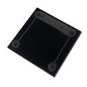 Pèse-Personne Digital Techwood Verre Noir 150kg, Démarrage au Toucher & Graduation 100g – TPP-816