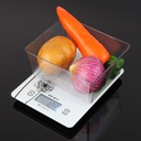 Balance de Cuisine Digitale Techwood 5kg 1g Inox, Écran LCD & Arrêt Automatique – TPA-808S