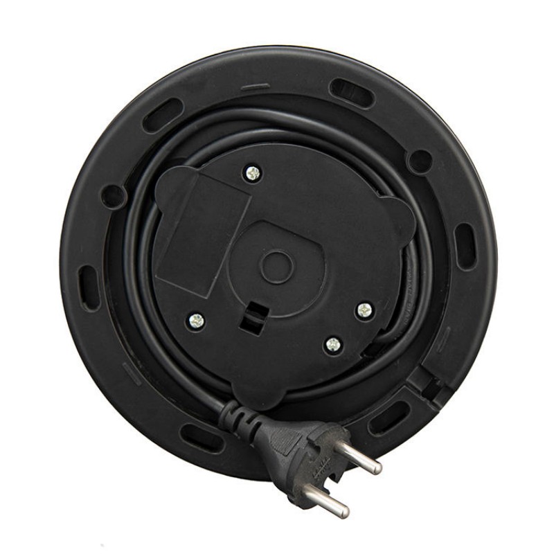 Bouilloire Techwood Noir 1L, Socle 360°, Arrêt Automatique & Protection Surchauffe – TB-1056