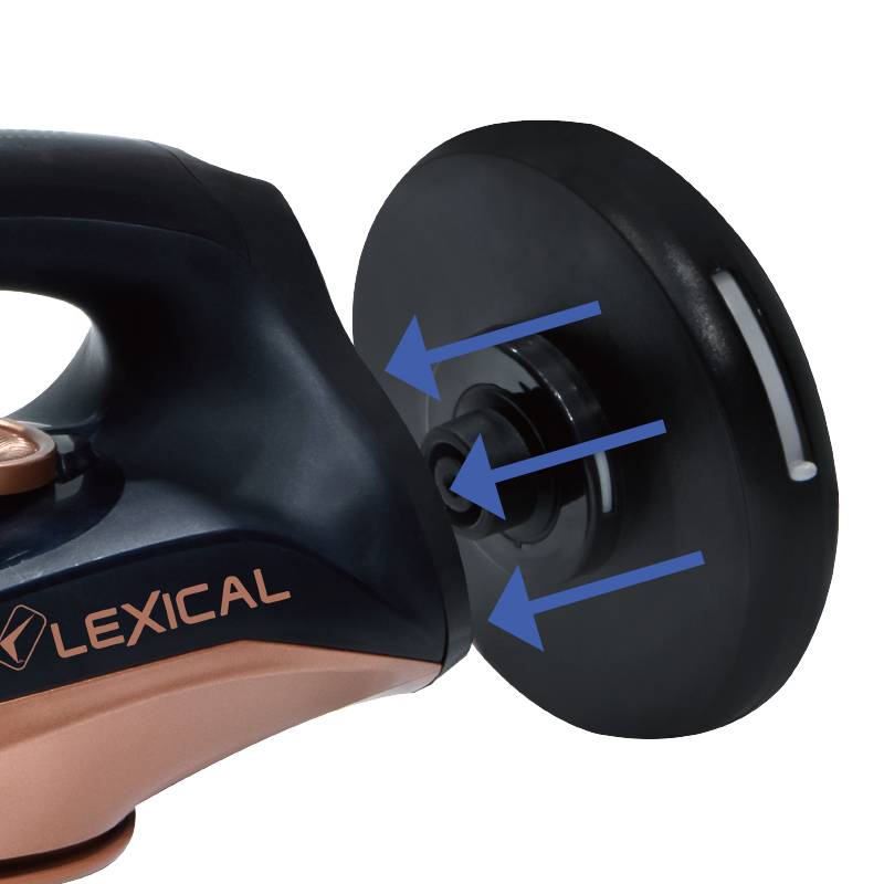 Fer a Repasser Sans Fil Lexical 2200W Noir & Bronze