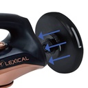 Fer a Repasser Sans Fil Lexical 2200W Noir & Bronze