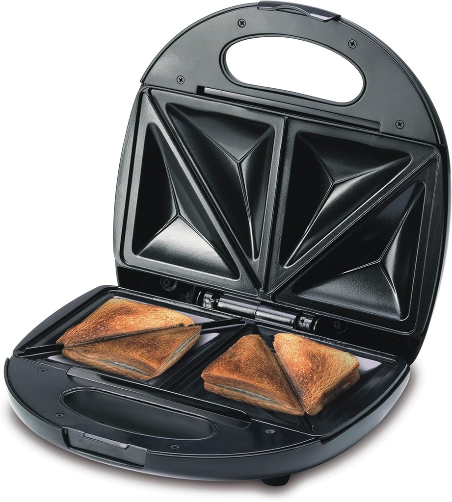 Black & Decker Appareil Croque Monsieur 750W – Noir