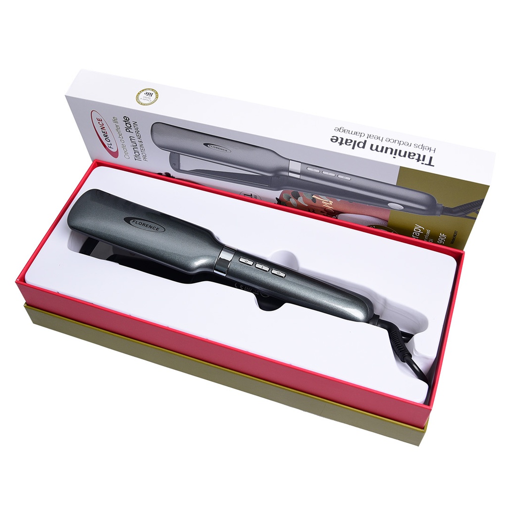 Plaque Cheveux Florence 50W - Noir