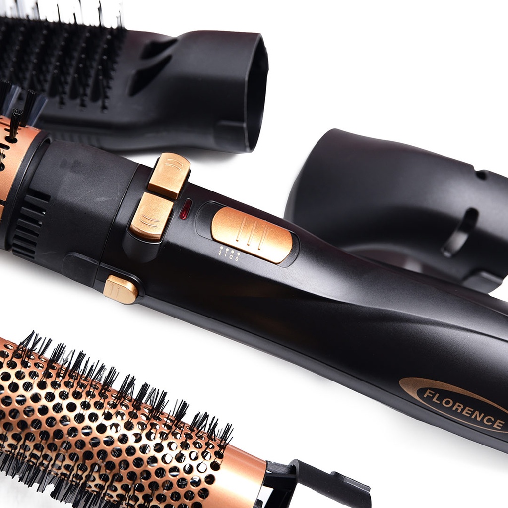 Brosse Coiffante Rotative 5en1 Florence - 1200W