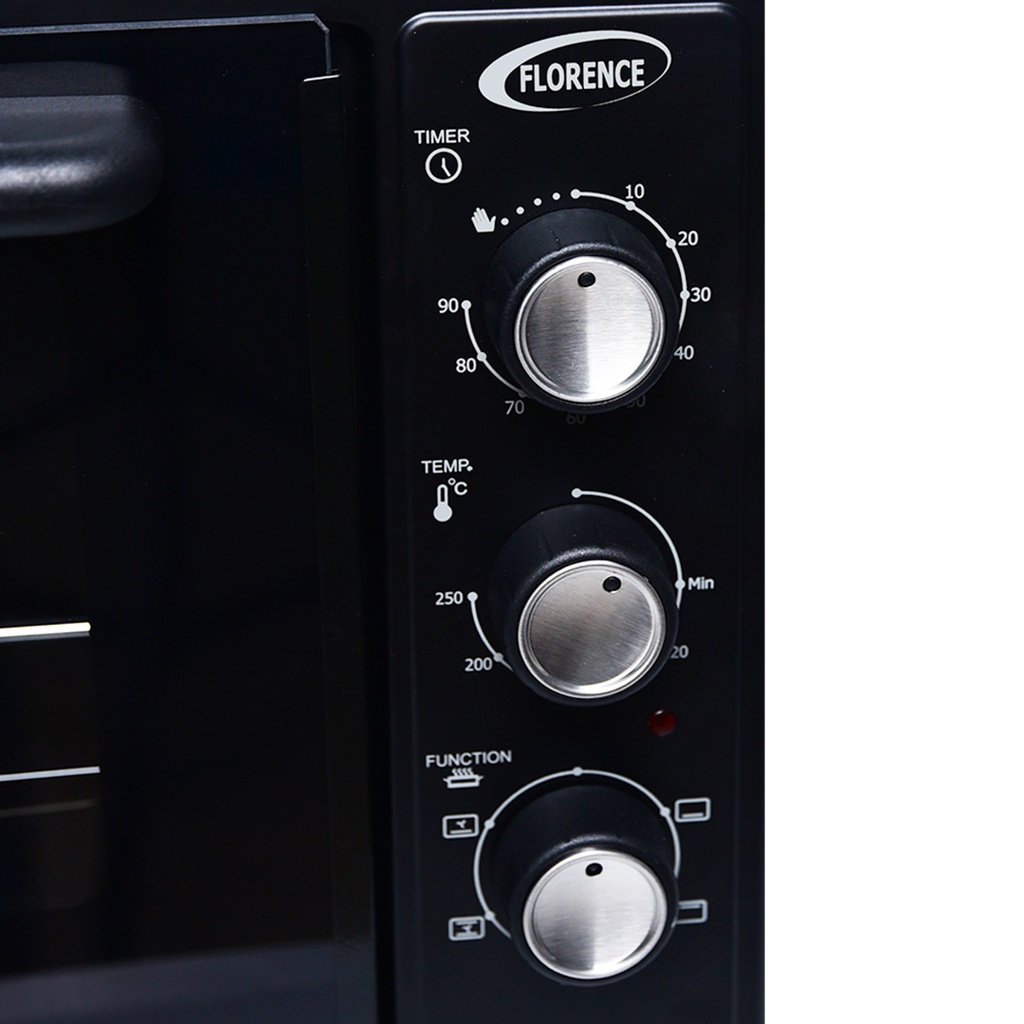 Four Électrique Florence 52L 1600W Turbo - Noir