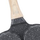 Poêle Granite Œufs Et Pancakes 4 Trou Noir