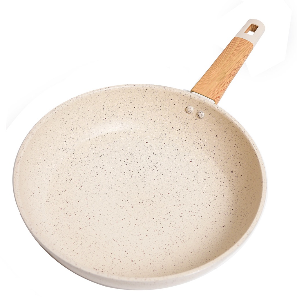Set De 3 Poêles Granite Sizar Beige 20 , 24 et 28Cm