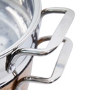 Couscoussier inox et Granite Golden House 24 cm - Effet Cuivre