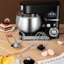 Robot Pétrin Golden House 5L 1300W Noir