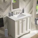 Ensemble D’accessoires De Salle De Bain 6 Pièces Gris