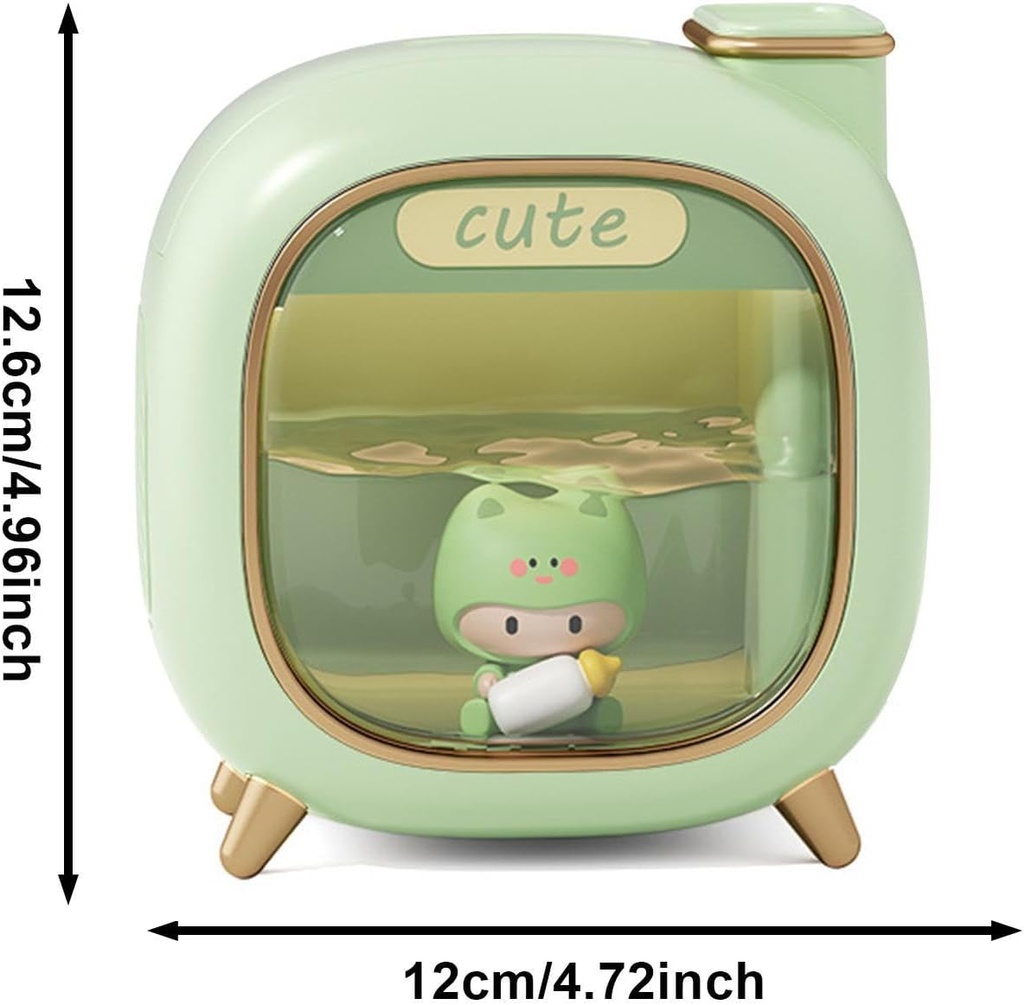 Diffuseur d'arôme Électrique D'Huiles Essentielles Vert