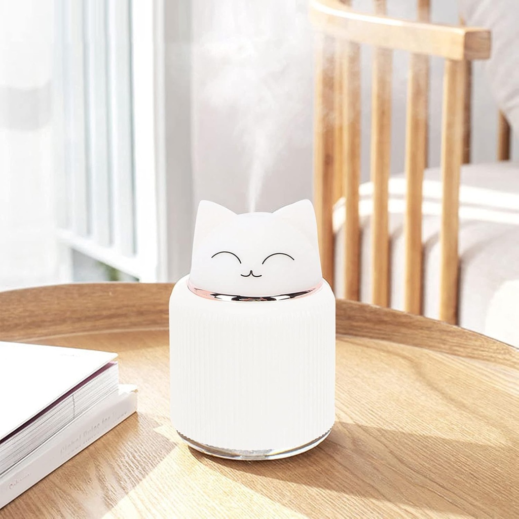 Diffuseur d'arôme Électrique D'Huiles Essentielles Blanc