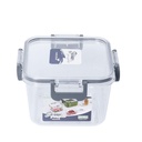 Set De 3 Boites De Conservation En Plastique Carré