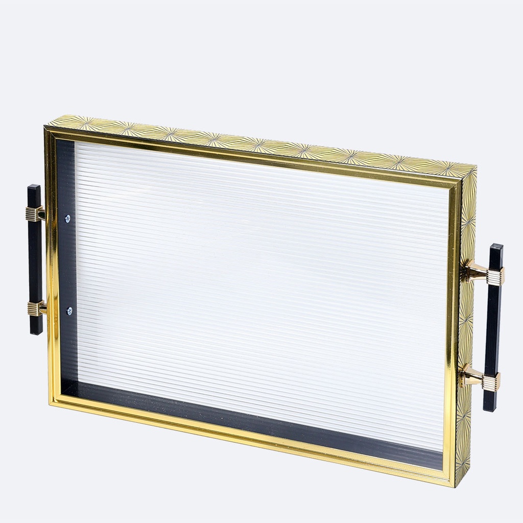 Lot de 2 Plateaux de Service En Plastique  M1