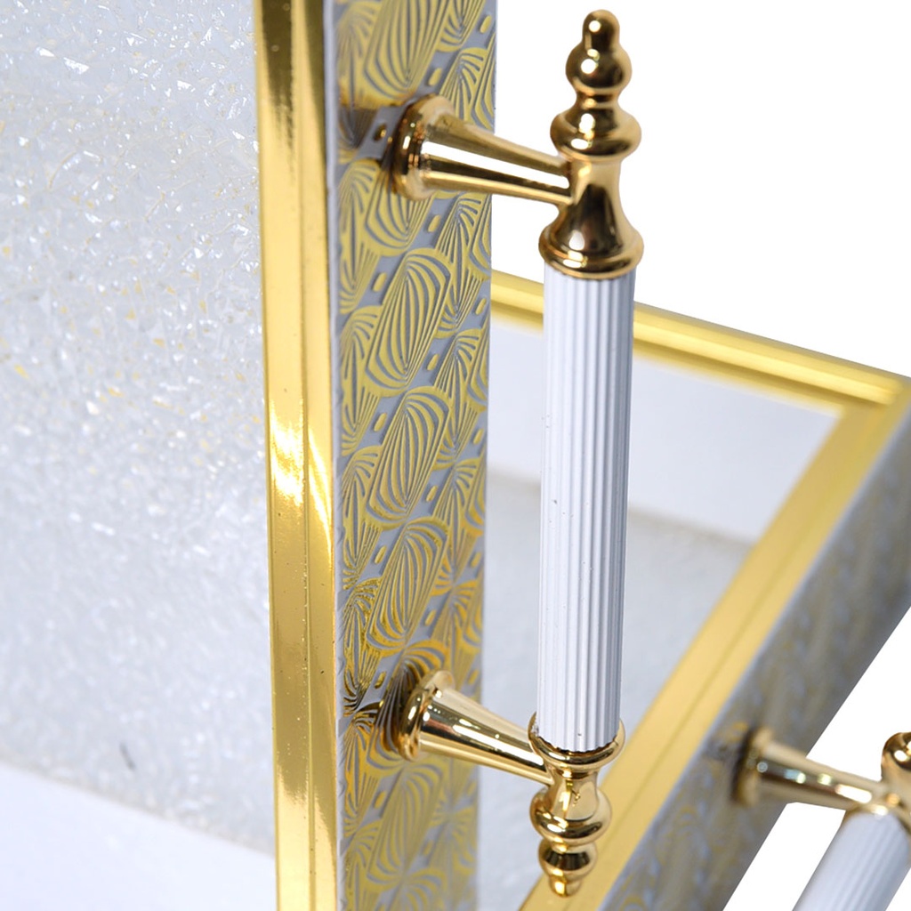 Lot de 2 Plateaux de Service En Plastique  M3