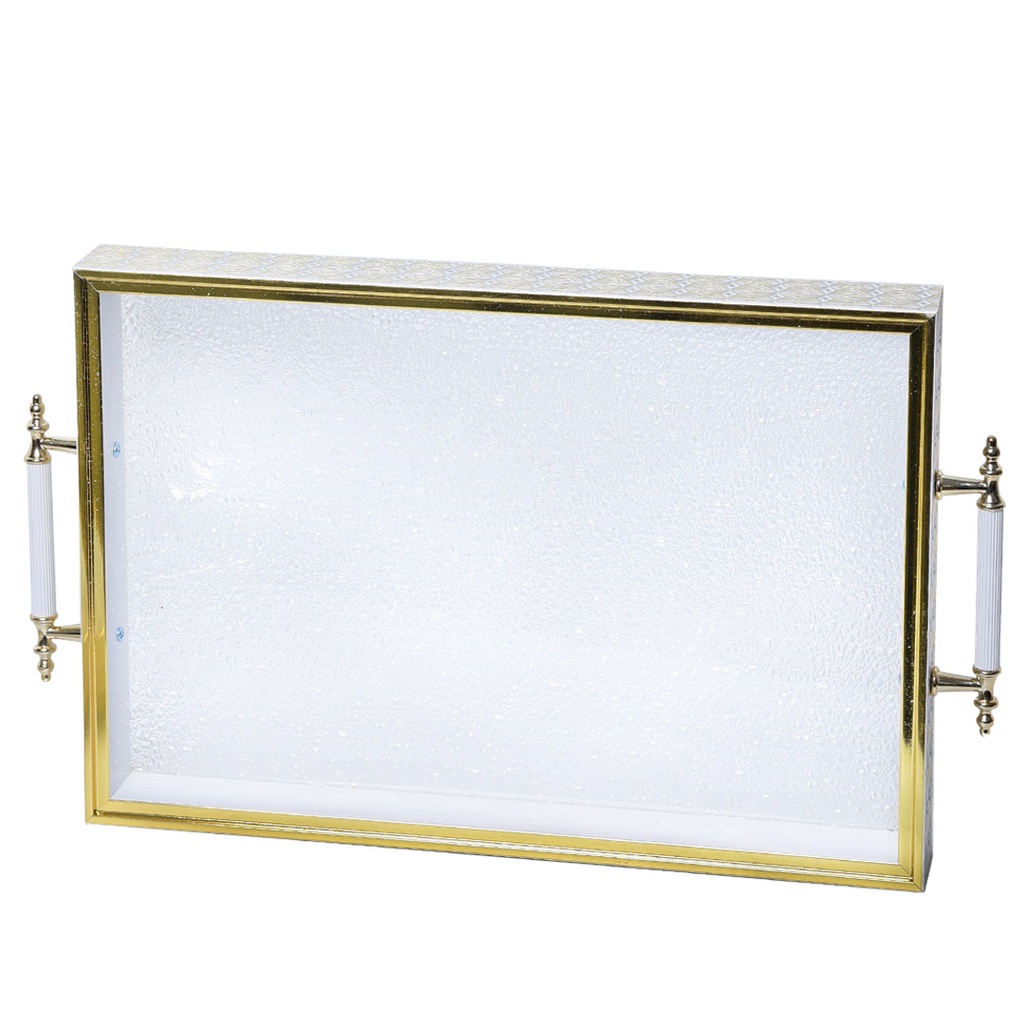 Lot de 2 Plateaux de Service En Plastique  M3