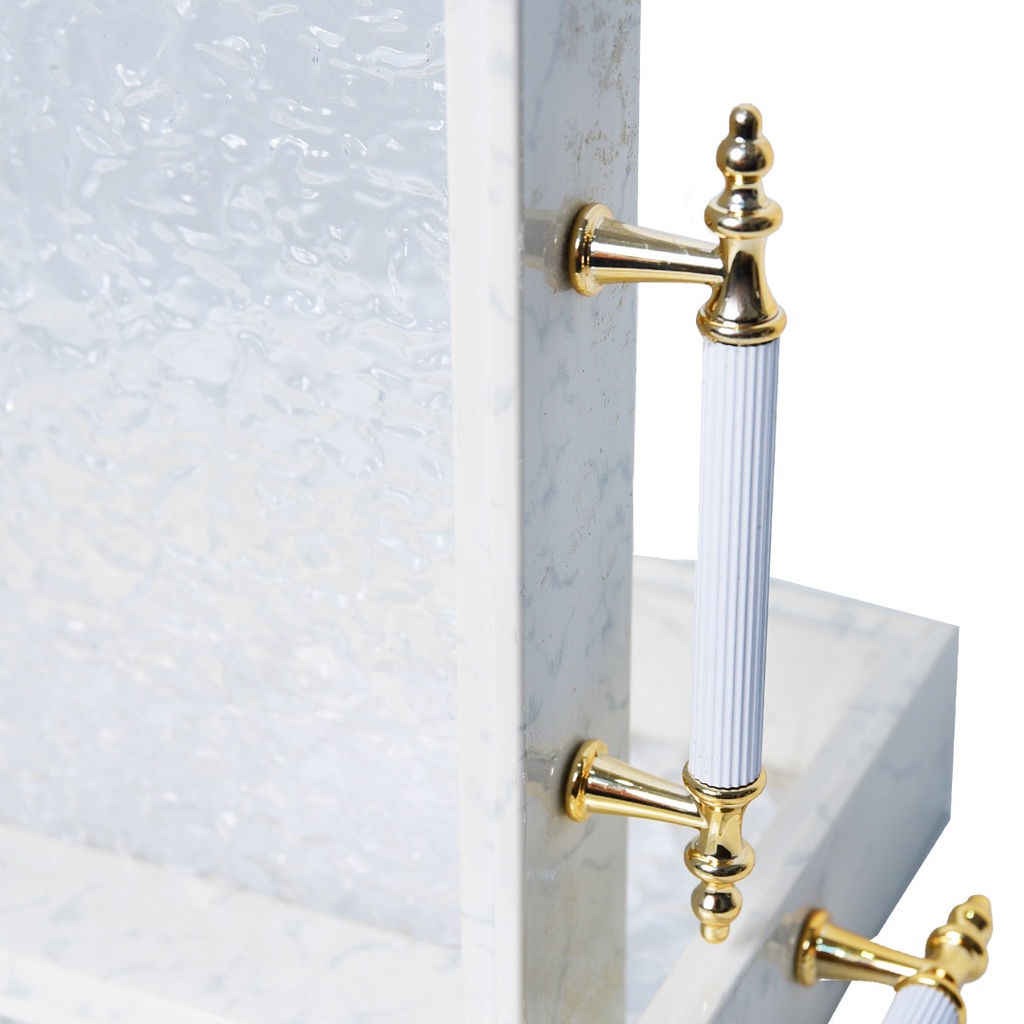 Lot de 2 Plateaux de Service En Plastique  M2