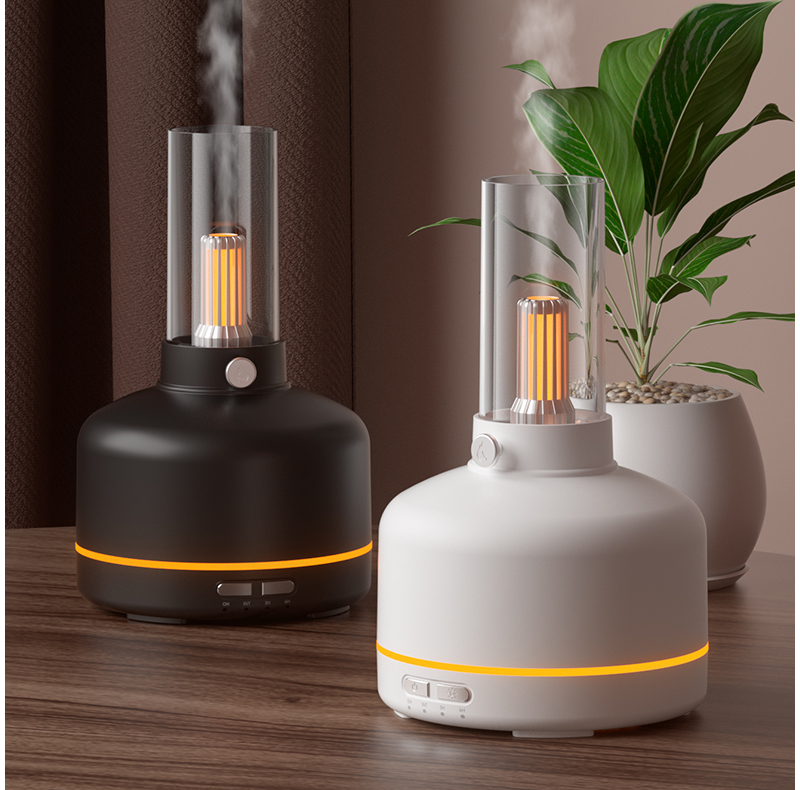 Diffuseur d'arôme Électrique D'Huiles Essentielles Noir