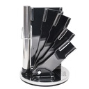 Ensemble 8 Pièces Couteaux Bàss avec Support Tournant