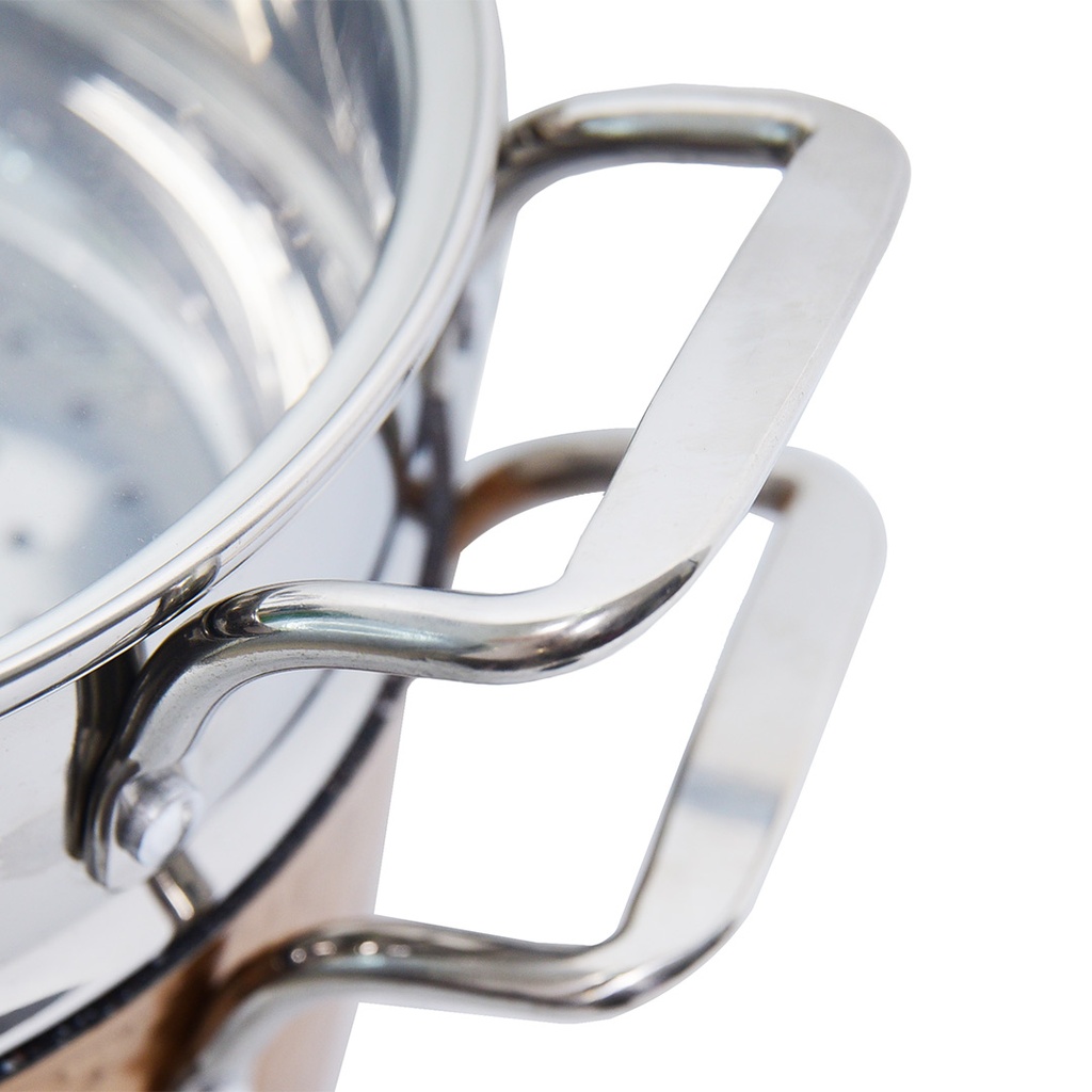 Couscoussier inox et Granite Golden House 20 cm - Effet Cuivre