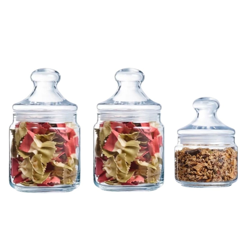 Ensemble de 3 Bocaux Luminarc