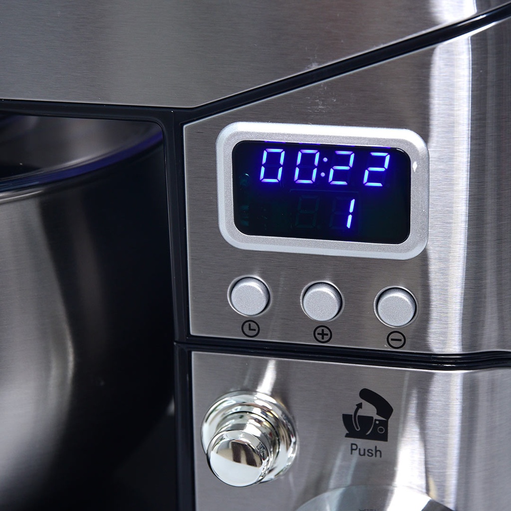 Robot Pétrin Avec Afficheur Golden House 5L 1300W 