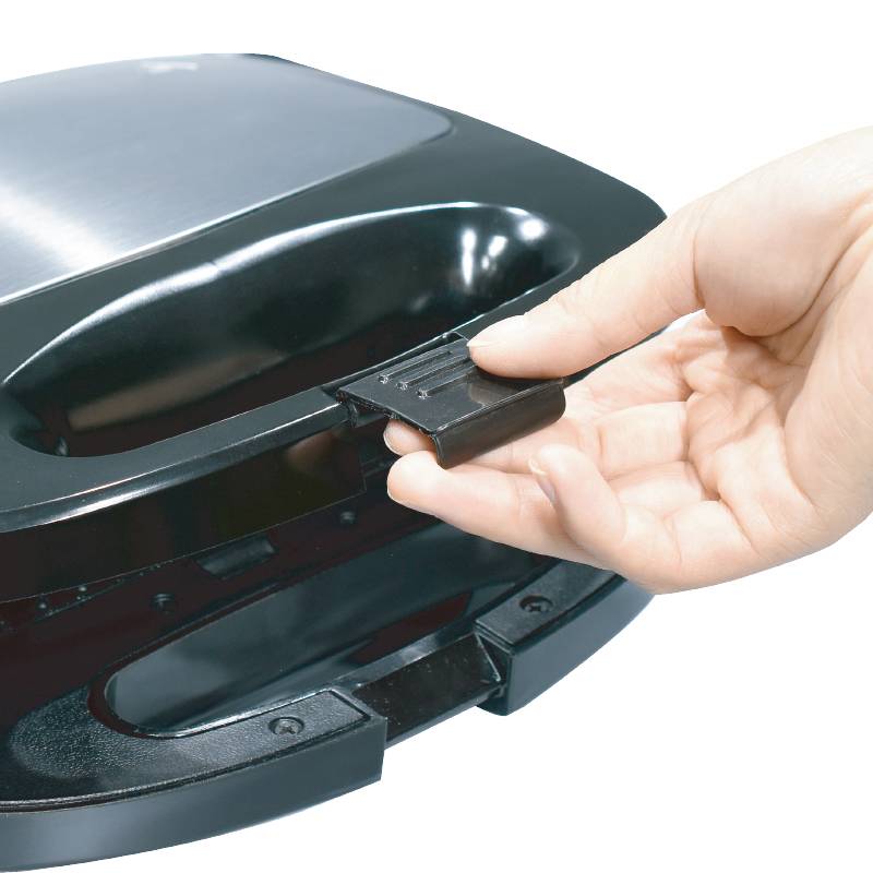 Appareil de Cuisson 7en1 Lexical 800W Zouza , Panini , Gauffre , Croque MR , Donuts , Coquille et Gauffre Fine