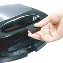 Appareil de Cuisson 7en1 Lexical 800W Zouza , Panini , Gauffre , Croque MR , Donuts , Coquille et Gauffre Fine