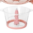 Hachoir En Plastique Lexical 300W Rose