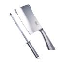 Ensemble 8 Pièces Couteaux Bàss avec Support Tournant