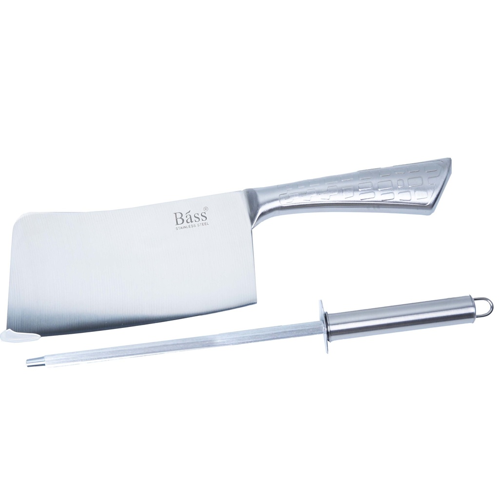 Ensemble 8 Pièces Couteaux Bàss avec Support Tournant