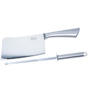 Ensemble 8 Pièces Couteaux Bàss avec Support Tournant