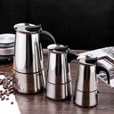 Cafetière En Acier Inoxydable 9 Tasses Argent