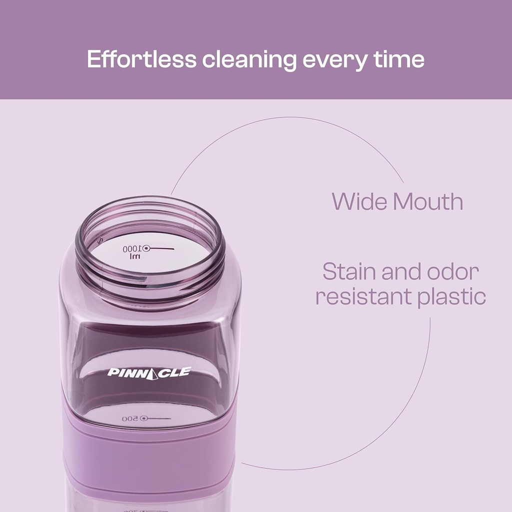 Bouteille d'eau Pinnacle Piccolo 1L Violet